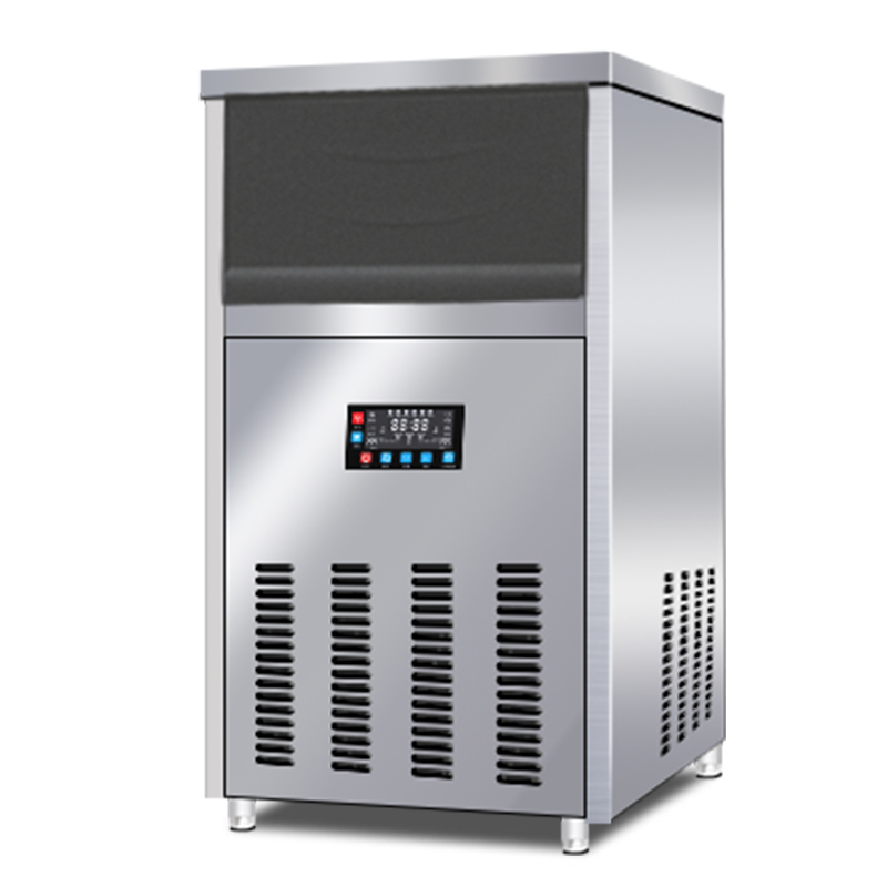 制冰机商用100KG奶茶店酒吧KTV大小型容量全自动方冰块制作机